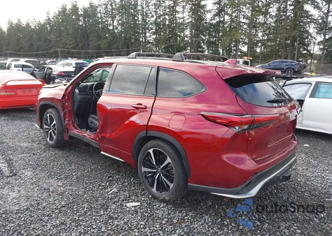 2022 Toyota Highlander Xse from USA, damaged, VIN 5TDLZRBH8NS183968